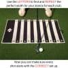 Orange Golf Swing Alignment Towel - Image 2