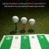 Orange Golf Swing Alignment Towel - Image 3