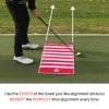 Orange Golf Swing Alignment Towel - Image 4