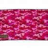 pink camouflage golf towel