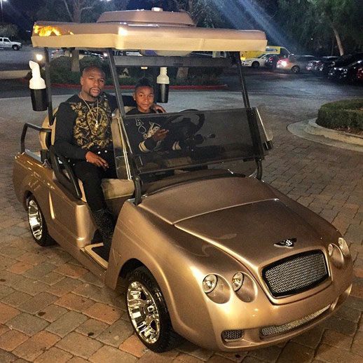 bentley golf cart