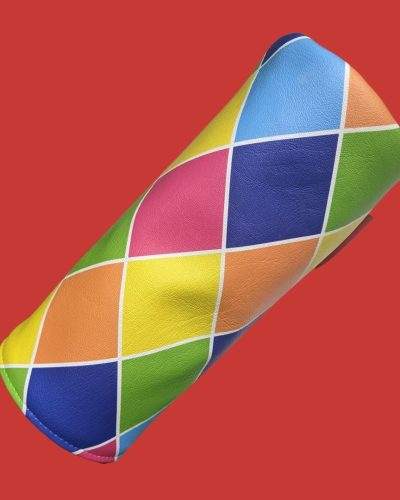 Harlequin driver head cover
