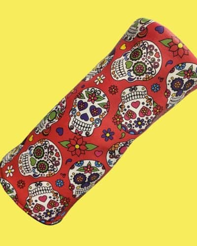 red sugar skull driver head cover