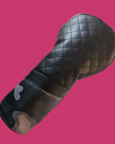 Black and black camo head cover