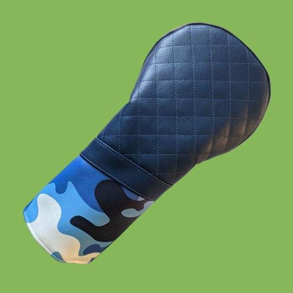 Blue and blue camo head cover