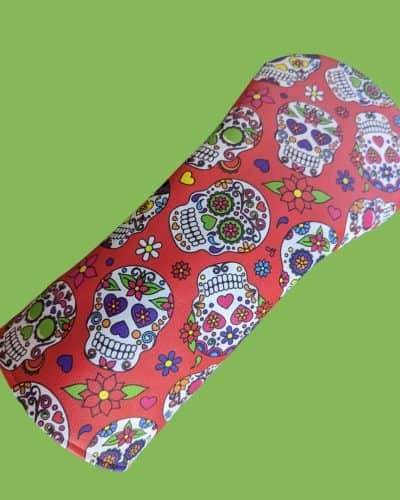 Red Sugar Skull Boxing Glove Head Cover